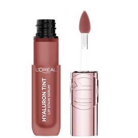 L'Oréal Paris, tinta sérum para labios Hyaluron Tint, tono 640 Tea Time, para hidratación instantánea, color duradero y sensación ligera