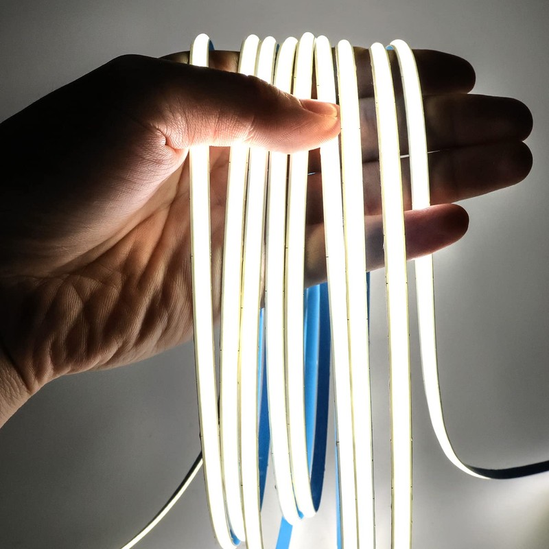 Tesfish LED Strip Light 24 V, 5 mm Wide Ultra