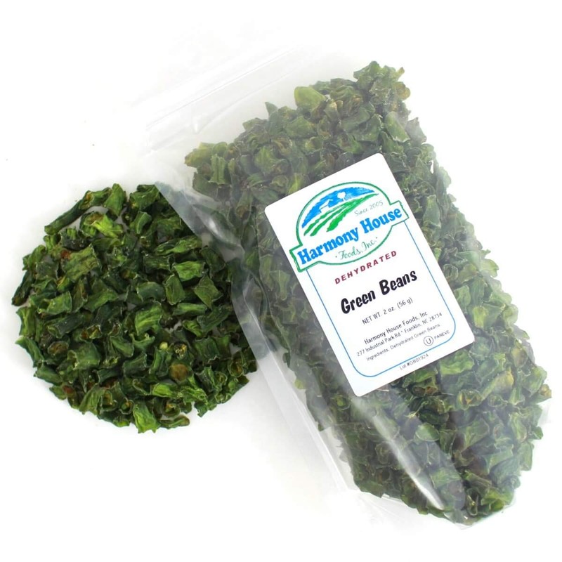Harmony House Foods Dried Green Beans, cut (2 oz, ZIP