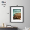 VCK 16x20 Picture Frame 4 Pack, Black Wood Poster Frame,