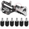 Alomejor Adjustment Screw Bicycle Cable M5 Adjustment Screw Thumb Slider