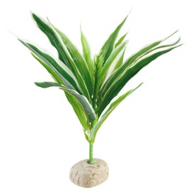 AQUANEAT Terrarium Plant, Reptile Plant, Fake Plant for Reptiles, Terrarium Reptile Décor for Amphibian Habitat