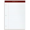 TOPS Docket Gold Writing Pads, 8-1/2" x 11-3/4", Narrow Rule,