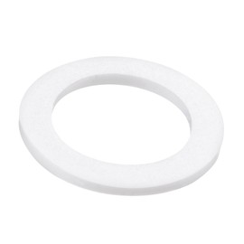 TOP-VIGOR 10Pcs PTFE Flat Washers 30mm OD 20mm ID 2mm Thickness Sealing Gasket Flange Gasket for Faucet Pipe Water Hose, White