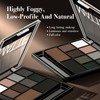 Xumann Smokey Eyeshadow Palette, 10 Eye Shadow Shades Grey Eyeshadow