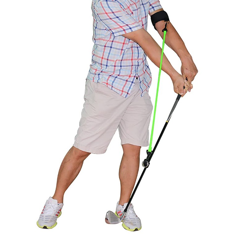 ANCLLO Golf Swing Release Trainer, Golf Teaching Rope Flexible And