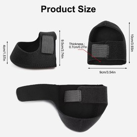 Fersenpolster mit weichem Gel-Einlegesohle