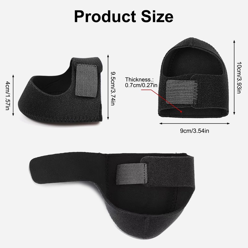 Fersenpolster mit weichem Gel-Einlegesohle