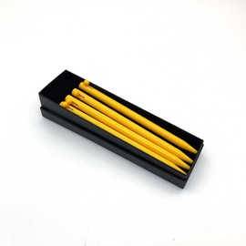 New Balmy Pastel Ballpoint Pens Yellow 4Pcs, Comfortable Writing Pens, Pretty Pens, Black Ink Medium Point 0.7 mm Gift Pens, Cute Pens Office Supplies for Women&Men，present a beautiful box…