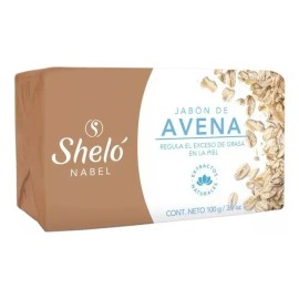 Jabón De Avena Antioxidante Hidratante Sheló Nabel