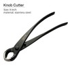 VOUIU 5-Piece Bonsai Tool Set,Knob Cutter,Concave Cutter,Wire Cutter,Jin Pliers,Bonsai Scissors