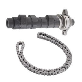 Silscvtt Engine Camshaft Hot Cam Hotcams with Timing Chain Replacement for Honda Sportrax 400 TRX400X EX 14401-KCY-671