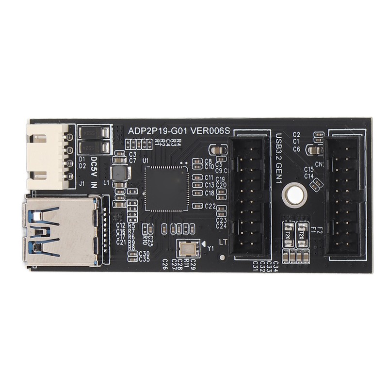 USB3.2 GEN1 Adapter Card 5Gbps Transmission Stable Widely Compatible 19PIN