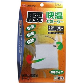 新生 快温サポーター 腰 フリーサイズ 1枚入