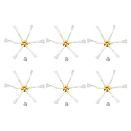 6 Pack 6 Arm Side Brushes Kit for iRobot Roomba 500 & 600 & 700 Series 600 610 620 760 770 780 Vacuum Cleaner Replacement Set