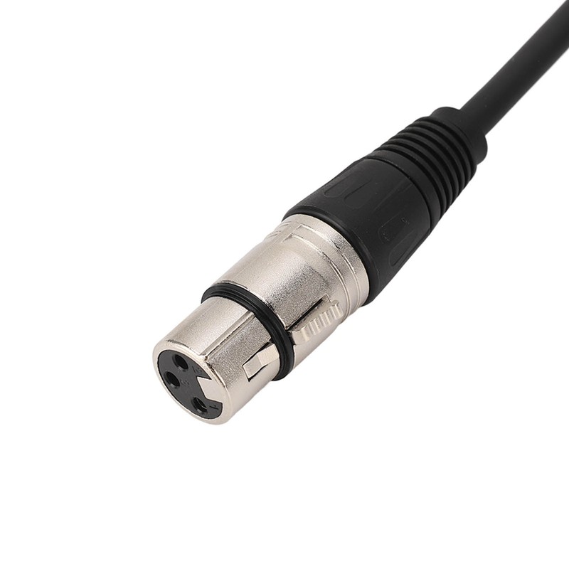 USB Microphone Cable USB to XLR Female Mic Link Converter