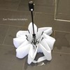 iX-brella Reverse Reverse Opening Fiberglass Pocket Umbrella with Coloured Spokes,
