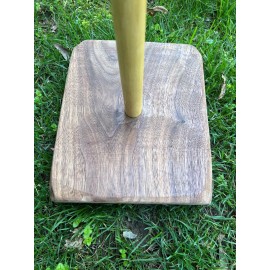 Terre Black Walnut Didgeridoo Display Stand 1er wood Heavy Duty