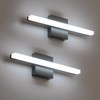 Combuh LED Bathroom Vanity Light Bar 16 Inch 9W Black