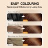 Hair Dye Shampoo, Colour Shampoo Brown, Dark Brown Hair Colour