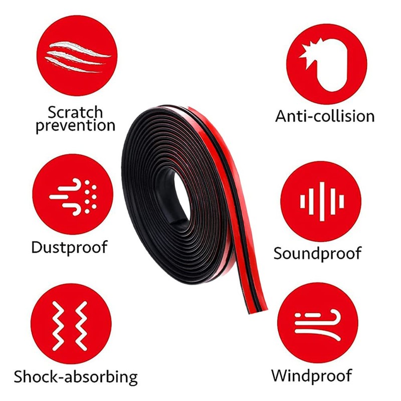 Car Door Seal Car Door Gap Rubber Seal Rubber Profile