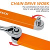 Offset Extension Wrench, Zero Degree Ratchet Extension Set Impact Ready