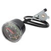 ZJchao New Resettable Analog Bike Speedometer Odometer Black Classic Style