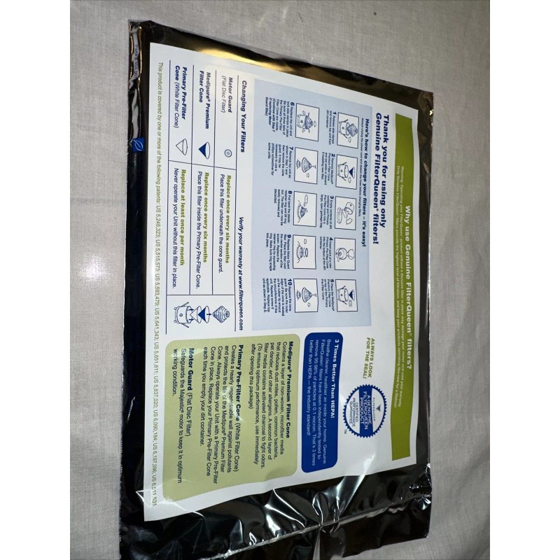 For Filter Queen FILTERQUEEN BIOCONE FILTER PACK NEW