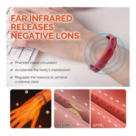 / 3 Pulseras De Silicona De Iones Negativos Para Infrarrojo
