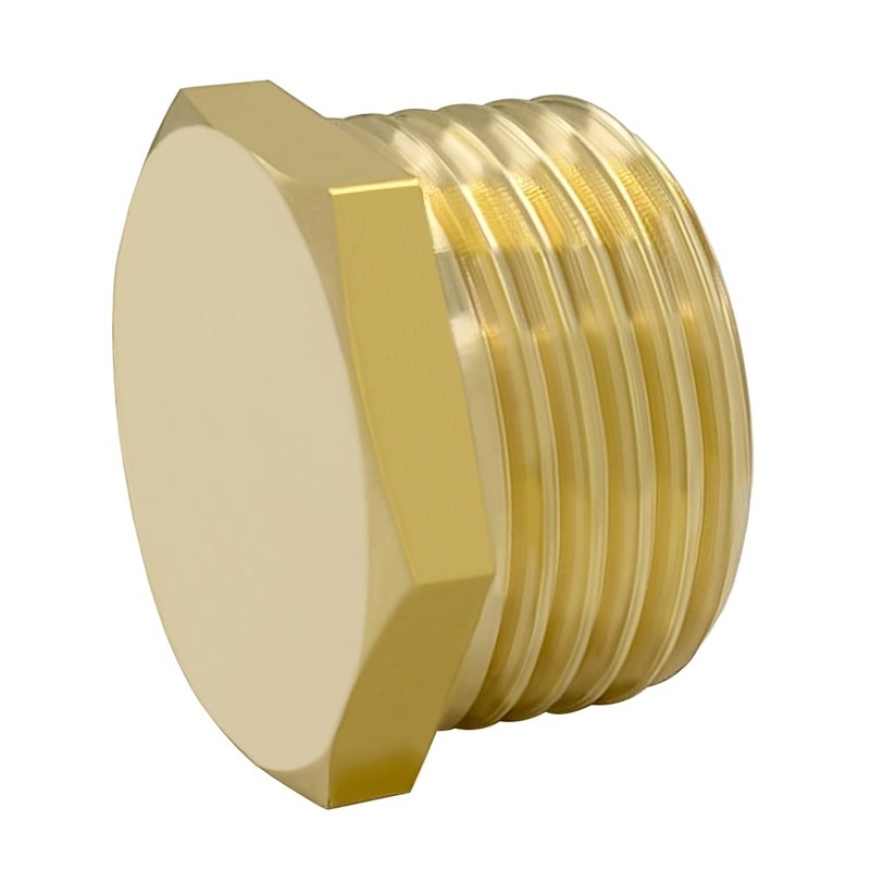 Hooshing 4PCS 3/4" GHT Male Garden Hose End Cap Plug