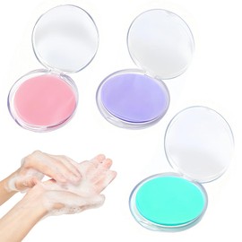 JEYORZY 3 x soap sheets, paper soap, portable mini soap sheets, travel soap sheets, portable mini soap sheets, paper soap for camping, pack of 50