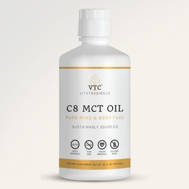 C8 Pure MCT Oil - Size: 128 fl oz Liquid
