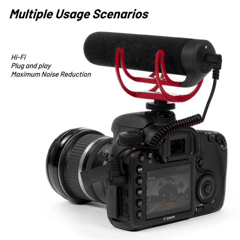 TRS Cable, 3.5mm to TRS Adapter Microphone Patch Cable, 1/8