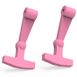 ALIENSX Cooler Latch Replacements (2-Pack) - Universal Fit for Yeti & RTIC Coolers, Durable Non-Slip Rubber T-Grip Handles, Heavy-Duty Replacement Latches for Easy Installation & Maintenance