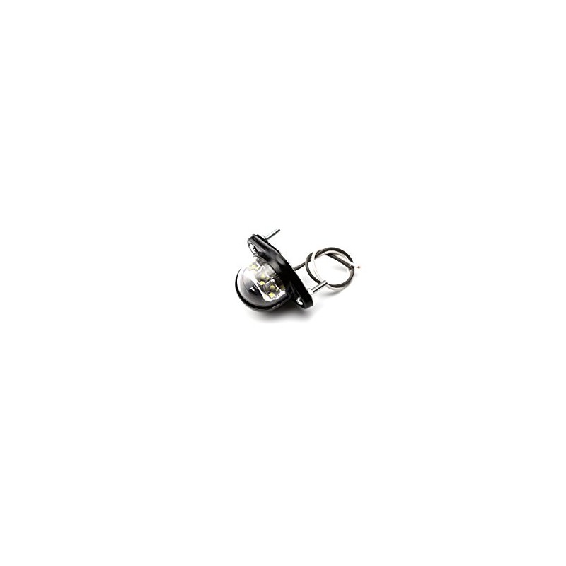 F-98 24V LED Small License Plate Lamp Universal Model Built-in