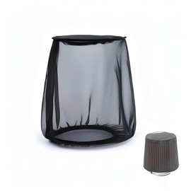 TCMI Air Filter Cover for Car Cold Air Intake Filter Cover Wrap Dustproof, Air Intake Filter Sock Cover for Harley Touring, Universal for High Flow Air Intake Filters (S)