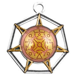 Eastgate Resource Michael Angel of Venus - Mediaeval Magickal Charm Pendant Necklace for Job Security and Advancement