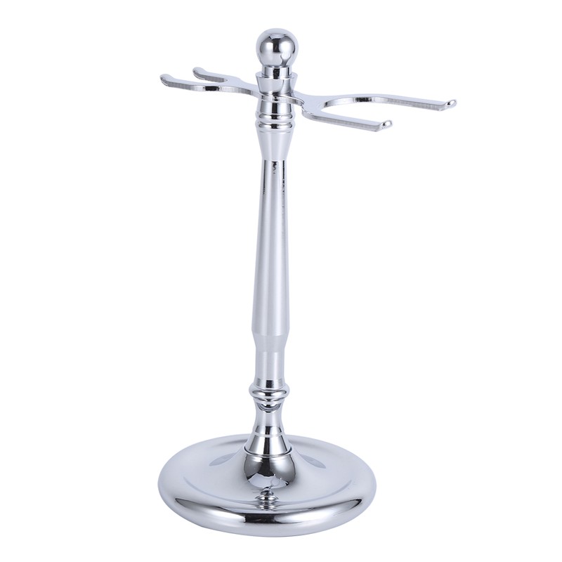1Pc New Fashion Alloy Razor Shaving Brushes Stand Rack Frame