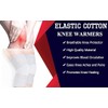 Thermal Knee Warmer with Warm Lining Stretchy Knit Knee Sleeve