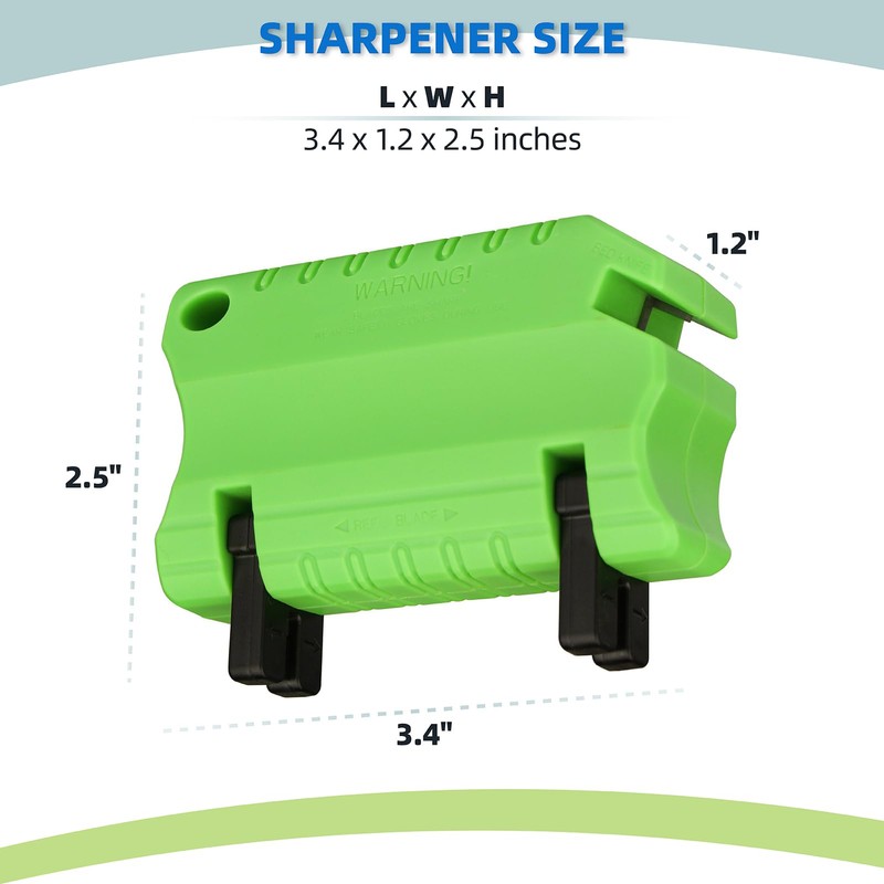 Ximoon Reel Mower Blade Sharpener Kit - Green