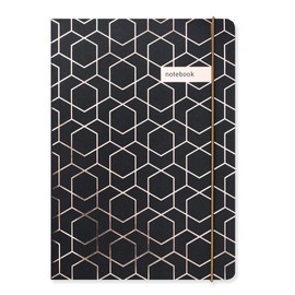 Matilda Myres Linton Notebook Rose Gold Foil