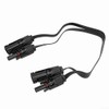 Pack of 2 Solar Cable 50 cm Copper PV Solar