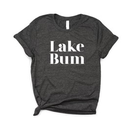 Lake Life Shirt - Lake Bum Shirts - Lake Shirt - Summer Shirt - Lake Hair Don't Care - Lake Tee - Life Is Better Lake - Softstyle Unisex Tee