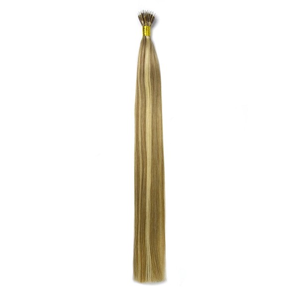 Cliphair US Nano Ring Hair Extensions Double Drawn - Biscuit