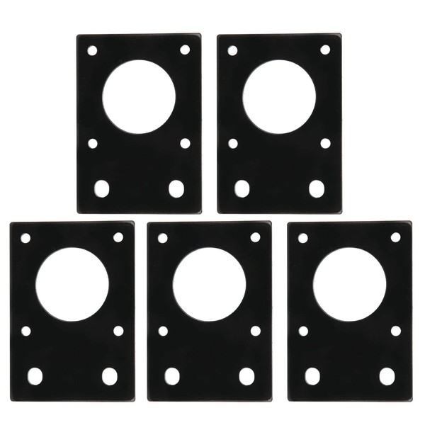 Jeanoko 5pcs Motor Mounting Plate Motor Mount Plate Wear-Resistant Stepper