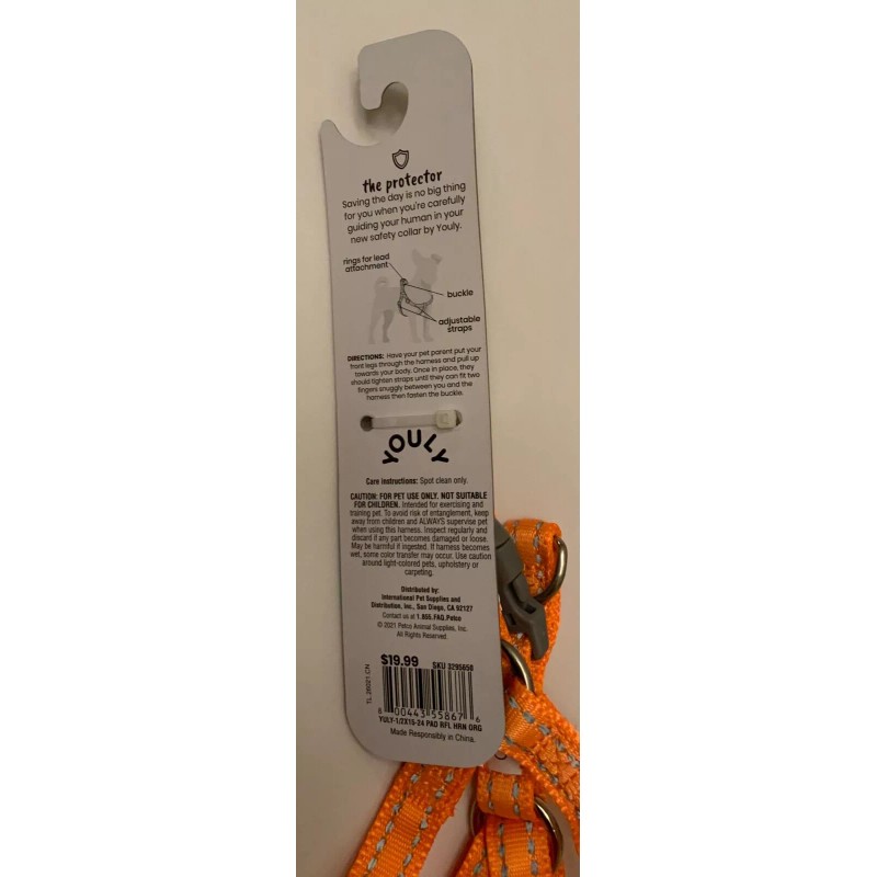 Youly YOULY the Protector Reflective Dog Harness for Dogs, S