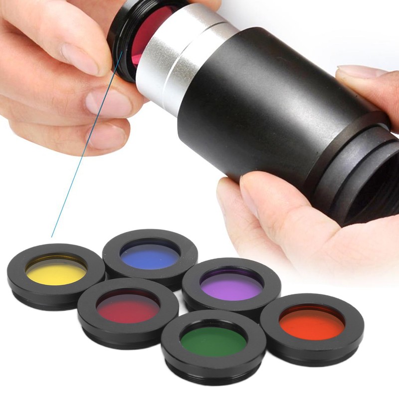 6pcs/set Astronomical Telescopes Eyepiece 1.25 Inch Ocular Lens Planets and
