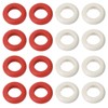16 Pack Small Bumper Pool Rubber Rings,Bumper Pool Table Replacement