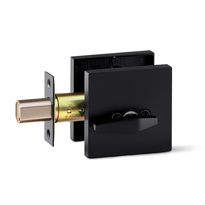 Berlin Modisch Single Cylinder Deadbolt Lock Slim Square for Front