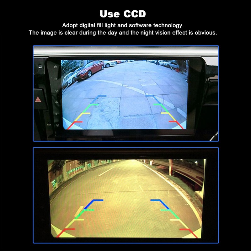 Rear View Camera CCD HD Car Reverse Parking Cam Fit